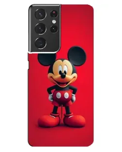 Чехол для Samsung Galaxy S21 ultra с картинкой «Mickey в полный рост»