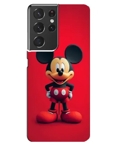 Чехол для Samsung Galaxy S21 ultra с картинкой «Mickey в полный рост»