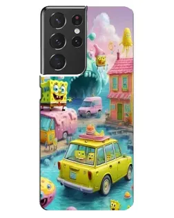 Чехол для Samsung Galaxy S21 ultra с картинкой «Монстр-трак приключения»