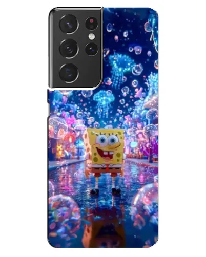 Чехол для Samsung Galaxy S21 ultra с картинкой «Неоновый океан» Чехол для Samsung Galaxy S21 ultra с картинкой «Неоновый океан»