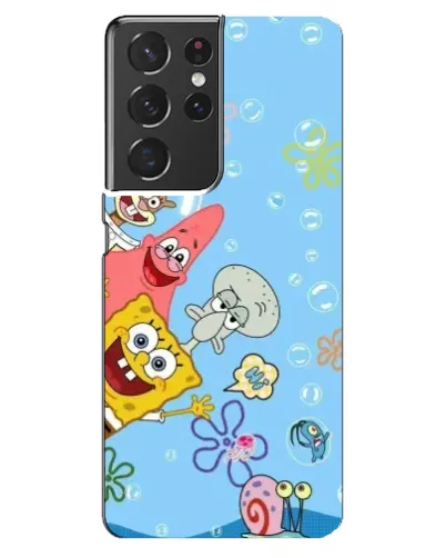 Чехол для Samsung Galaxy S21 ultra с картинкой «Веселые пузырьки» Чехол для Samsung Galaxy S21 ultra с картинкой «Веселые пузырьки»