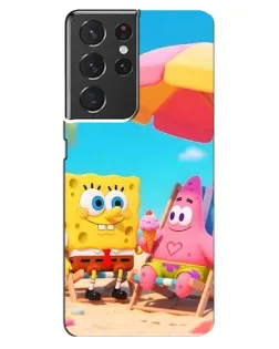 Чехол для Samsung Galaxy S21 ultra с картинкой «Отдых на пляже»