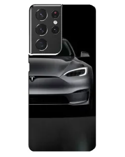 Чохол для Samsung Galaxy S21 ultra з картинкою «Tesla Model S Look» Чохол для Samsung Galaxy S21 ultra з картинкою «Tesla Model S Look»
