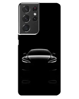Чохол для Samsung Galaxy S21 ultra з картинкою «Силует Tesla Night» Чохол для Samsung Galaxy S21 ultra з картинкою «Силует Tesla Night»