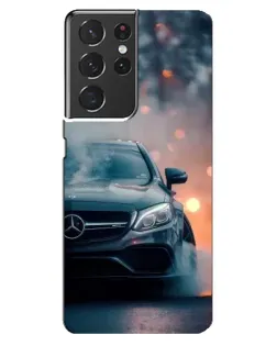 Чохол для Samsung Galaxy S21 ultra з картинкою «Mercedes — нічне місто» Чохол для Samsung Galaxy S21 ultra з картинкою «Mercedes — нічне місто»