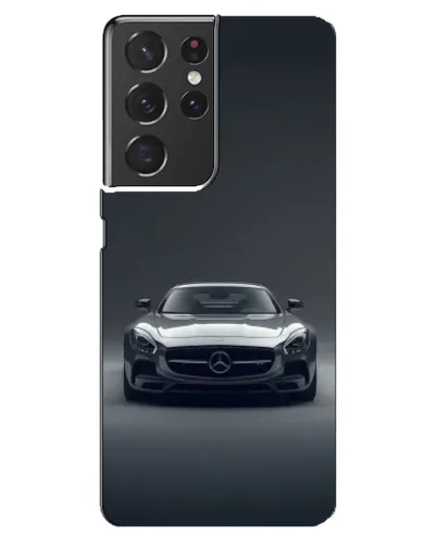 Чехол для Samsung Galaxy S21 ultra с картинкой «Mercedes на черном»