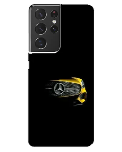Чехол для Samsung Galaxy S21 ultra с картинкой «Mercedes — ретро стиль»