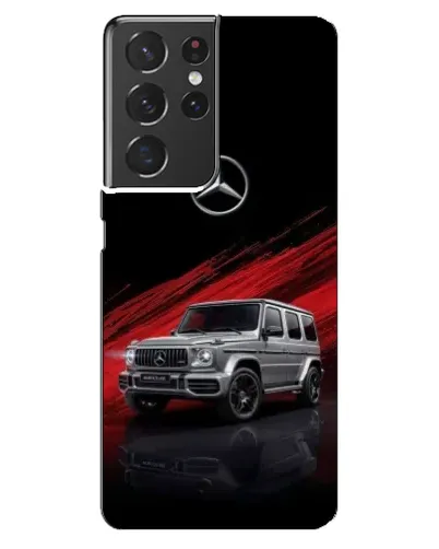 Чехол для Samsung Galaxy S21 ultra с картинкой «Mercedes G-Class красный»