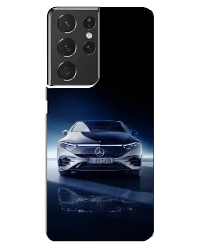 Чехол для Samsung Galaxy S21 ultra с картинкой «Ночной Mercedes EQ»