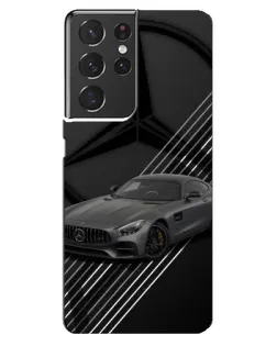 Чехол для Samsung Galaxy S21 ultra с картинкой «Mercedes AMG — графика»