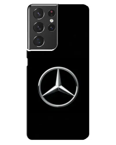 Чехол для Samsung Galaxy S21 ultra с картинкой «Mercedes классический лого»