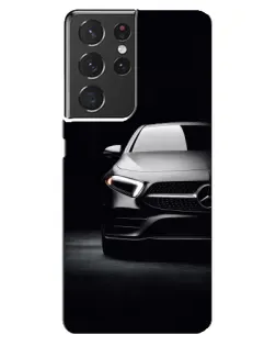Чехол для Samsung Galaxy S21 ultra с картинкой «Свет фар Mercedes»
