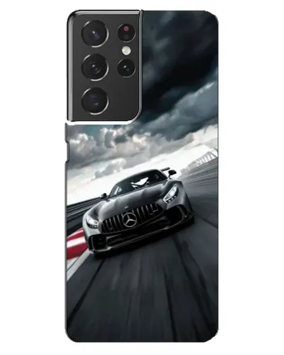 Чехол для Samsung Galaxy S21 ultra с картинкой «Гоночный Mercedes AMG»