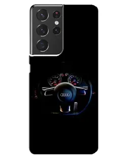 Чохол для Samsung Galaxy S21 ultra з картинкою «Салон Audi — кермо» Чохол для Samsung Galaxy S21 ultra з картинкою «Салон Audi — кермо»