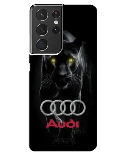 Чехол для Samsung Galaxy S21 ultra с картинкой «Пантера и Audi»