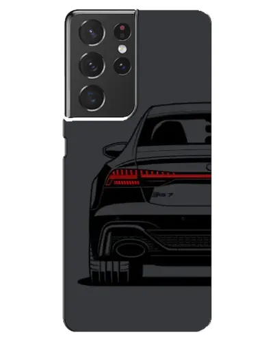 Чехол для Samsung Galaxy S21 ultra с картинкой «Задняя часть Audi — арт»