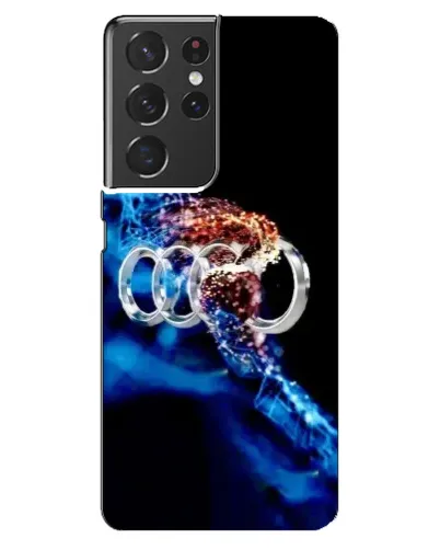 Чехол для Samsung Galaxy S21 ultra с картинкой «Энергия лого Audi»