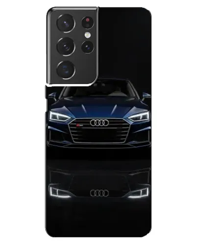 Чехол для Samsung Galaxy S21 ultra с картинкой «Audi — ночное отражение»