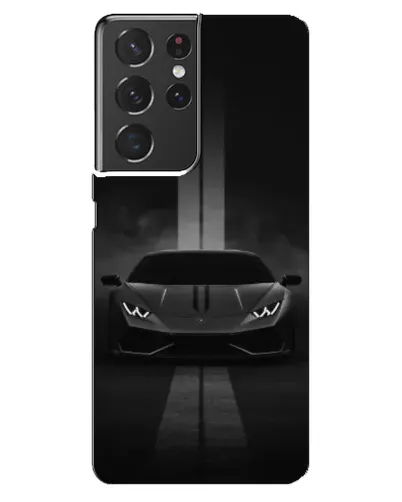 Чохол для Samsung Galaxy S21 ultra з картинкою «Lamborghini симетрія доріг»