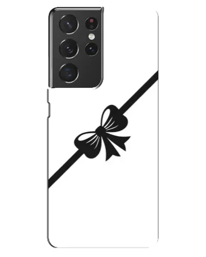 Чохол для Samsung Galaxy S21 ultra з картинкою «Діагональний бант» Чохол для Samsung Galaxy S21 ultra з картинкою «Діагональний бант»