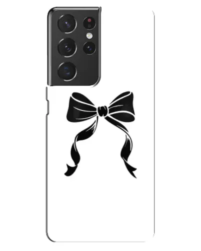 Чохол для Samsung Galaxy S21 ultra з картинкою «Класичний бант» Чохол для Samsung Galaxy S21 ultra з картинкою «Класичний бант»