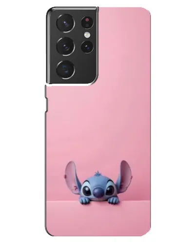 Чехол для Samsung Galaxy S21 ultra с картинкой «Stitch выглядывает» Чехол для Samsung Galaxy S21 ultra с картинкой «Stitch выглядывает»