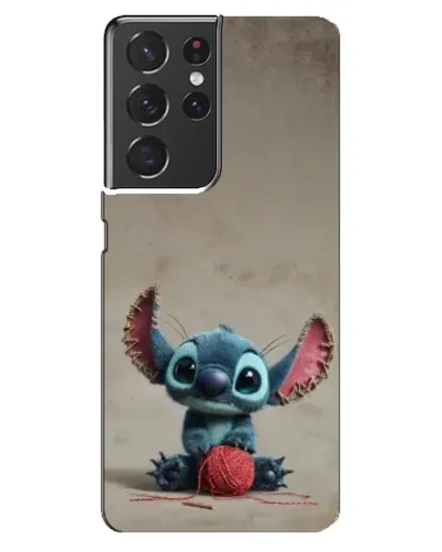 Чехол для Samsung Galaxy S21 ultra с картинкой «Стич на коричневом фоне» Чехол для Samsung Galaxy S21 ultra с картинкой «Стич на коричневом фоне»