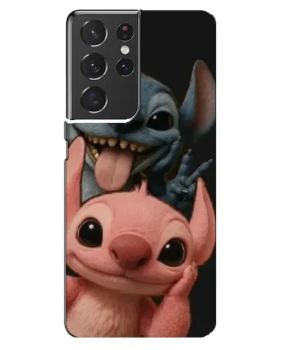 Чехол для Samsung Galaxy S21 ultra с картинкой «Стич и Ангел» Чехол для Samsung Galaxy S21 ultra с картинкой «Стич и Ангел»
