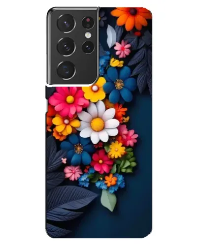 Чехол для Samsung Galaxy S21 ultra с картинкой «Цветочная феерия» Чехол для Samsung Galaxy S21 ultra с картинкой «Цветочная феерия»
