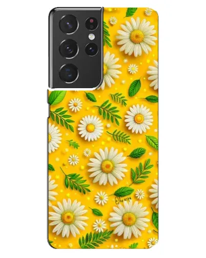 Чехол для Samsung Galaxy S21 ultra с картинкой «Ромашковое солнце» Чехол для Samsung Galaxy S21 ultra с картинкой «Ромашковое солнце»