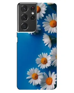 Чехол для Samsung Galaxy S21 ultra с картинкой «Белоснежные маргаритки» Чехол для Samsung Galaxy S21 ultra с картинкой «Белоснежные маргаритки»