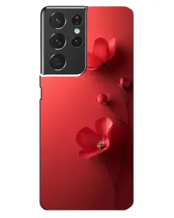 Чехол для Samsung Galaxy S21 ultra с картинкой «Маковые соцветия» Чехол для Samsung Galaxy S21 ultra с картинкой «Маковые соцветия»