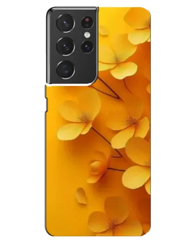 Чехол для Samsung Galaxy S21 ultra с картинкой «Золотые лепестки» Чехол для Samsung Galaxy S21 ultra с картинкой «Золотые лепестки»