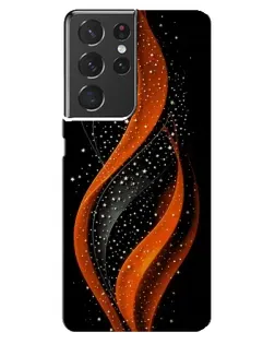 Чохол для Samsung Galaxy S21 ultra з картинкою «Вогняна зоряна хвиля»