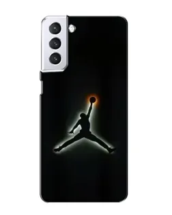 Чехол для Samsung Galaxy S21 с картинкой «Jordan Gradient Logo»