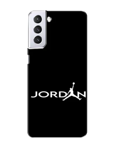 Чехол для Samsung Galaxy S21 с картинкой «Jordan White Logo» Чехол для Samsung Galaxy S21 с картинкой «Jordan White Logo»