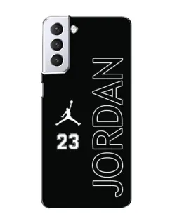 Чехол для Samsung Galaxy S21 с картинкой «Jordan Vertical»