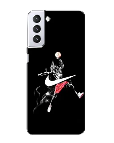Чехол для Samsung Galaxy S21 с картинкой «Jordan Jumpman» Чехол для Samsung Galaxy S21 с картинкой «Jordan Jumpman»