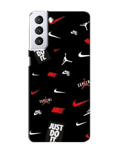 Чехол для Samsung Galaxy S21 с картинкой «Nike Mix Pattern» Чехол для Samsung Galaxy S21 с картинкой «Nike Mix Pattern»