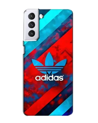 Чехол для Samsung Galaxy S21 с картинкой «Абстракция Adidas»