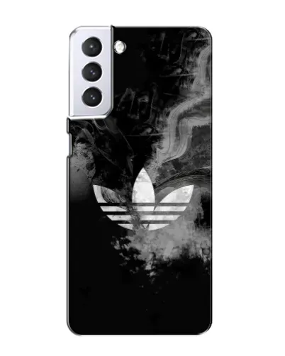 Чехол для Samsung Galaxy S21 с картинкой «Абстрактный дым Adidas»