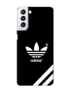 Чехол для Samsung Galaxy S21 с картинкой «Adidas с диагональными полосами»