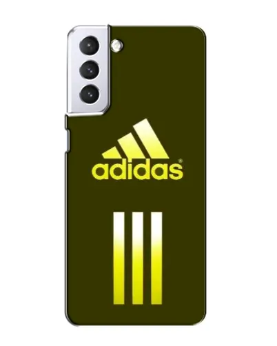 Чехол для Samsung Galaxy S21 с картинкой «Оливковый градиент Adidas»