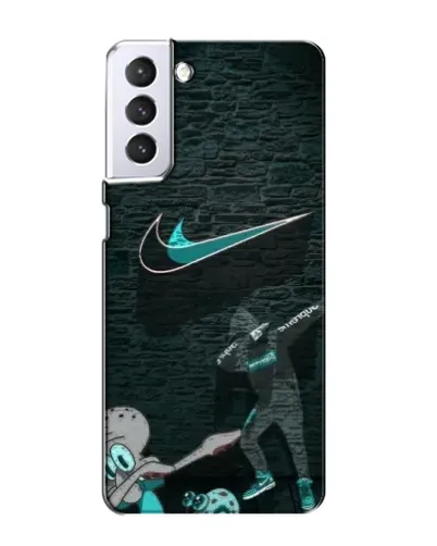 Чехол для Samsung Galaxy S21 с картинкой «Спортивный арт Nike» Чехол для Samsung Galaxy S21 с картинкой «Спортивный арт Nike»