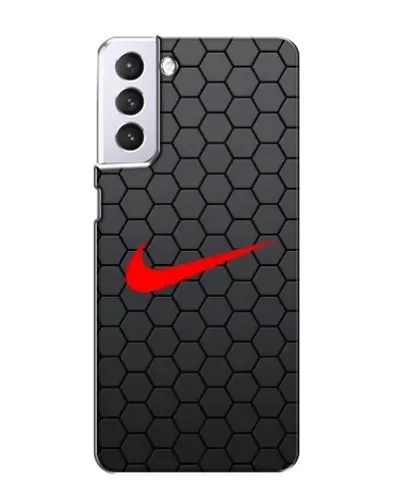 Чехол для Samsung Galaxy S21 с картинкой «Nike — карбоновая сетка» Чехол для Samsung Galaxy S21 с картинкой «Nike — карбоновая сетка»