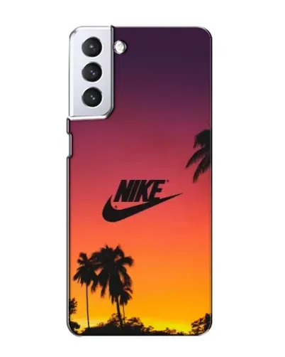 Чехол для Samsung Galaxy S21 с картинкой «Nike на закате солнца» Чехол для Samsung Galaxy S21 с картинкой «Nike на закате солнца»