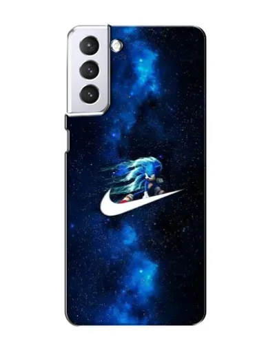 Чехол для Samsung Galaxy S21 с картинкой «Звездный путь Nike» Чехол для Samsung Galaxy S21 с картинкой «Звездный путь Nike»