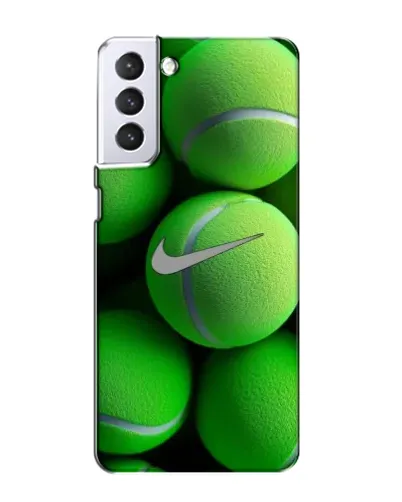 Чехол для Samsung Galaxy S21 с картинкой «Теннисные мячи Найк» Чехол для Samsung Galaxy S21 с картинкой «Теннисные мячи Найк»