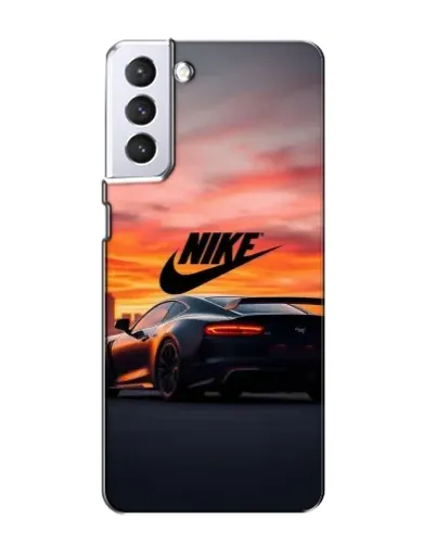 Чехол для Samsung Galaxy S21 с картинкой «Nike и суперкар» Чехол для Samsung Galaxy S21 с картинкой «Nike и суперкар»