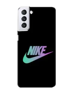 Чехол для Samsung Galaxy S21 с картинкой «Nike — городская ночь»